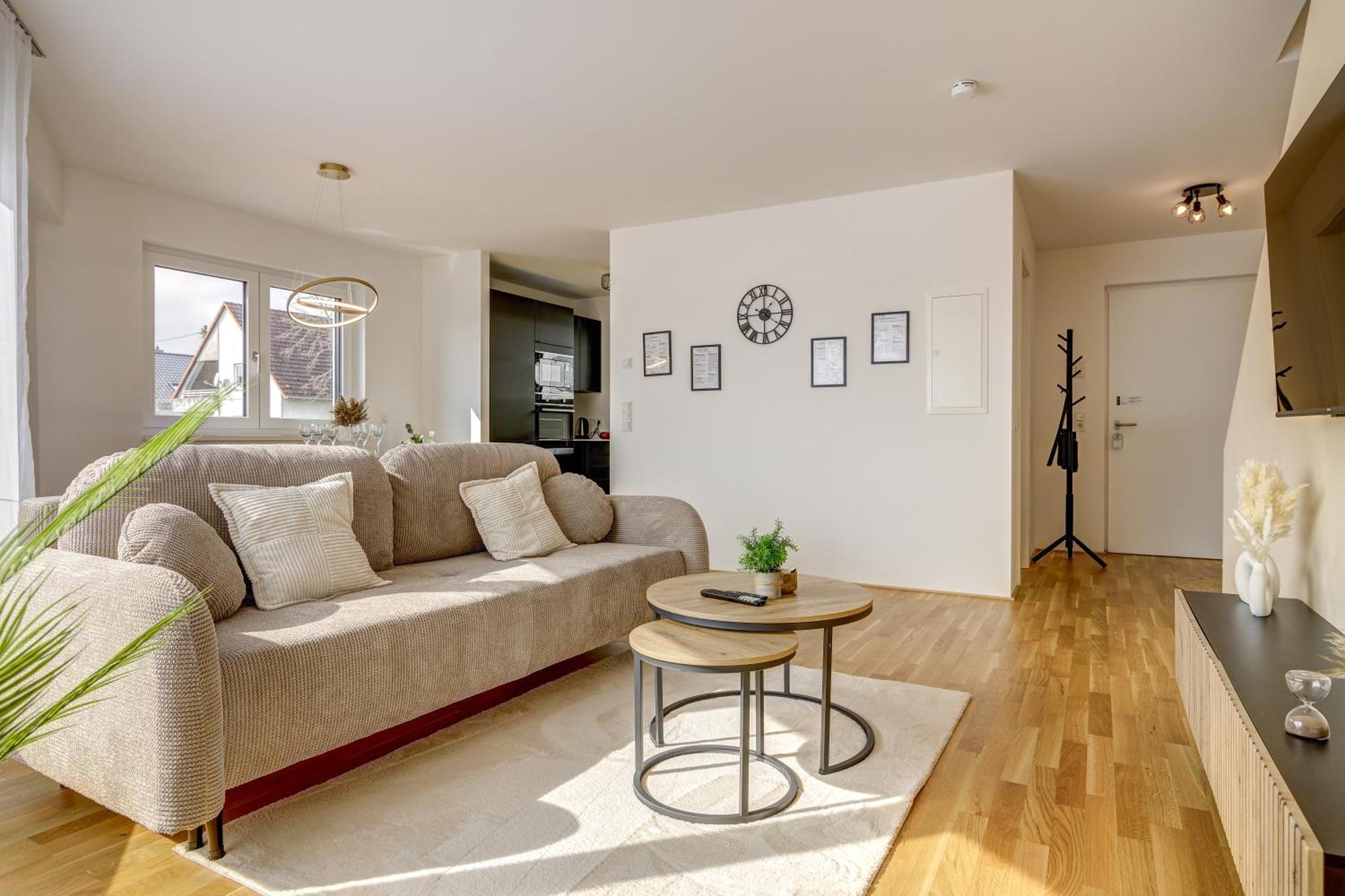 Exklusive 3-Zimmer Luxus-Maisonette In Hochheim - Naehe Frankfurt Flughafen, Wiesbaden Und Mainz Hochheim am Main Extérieur photo
